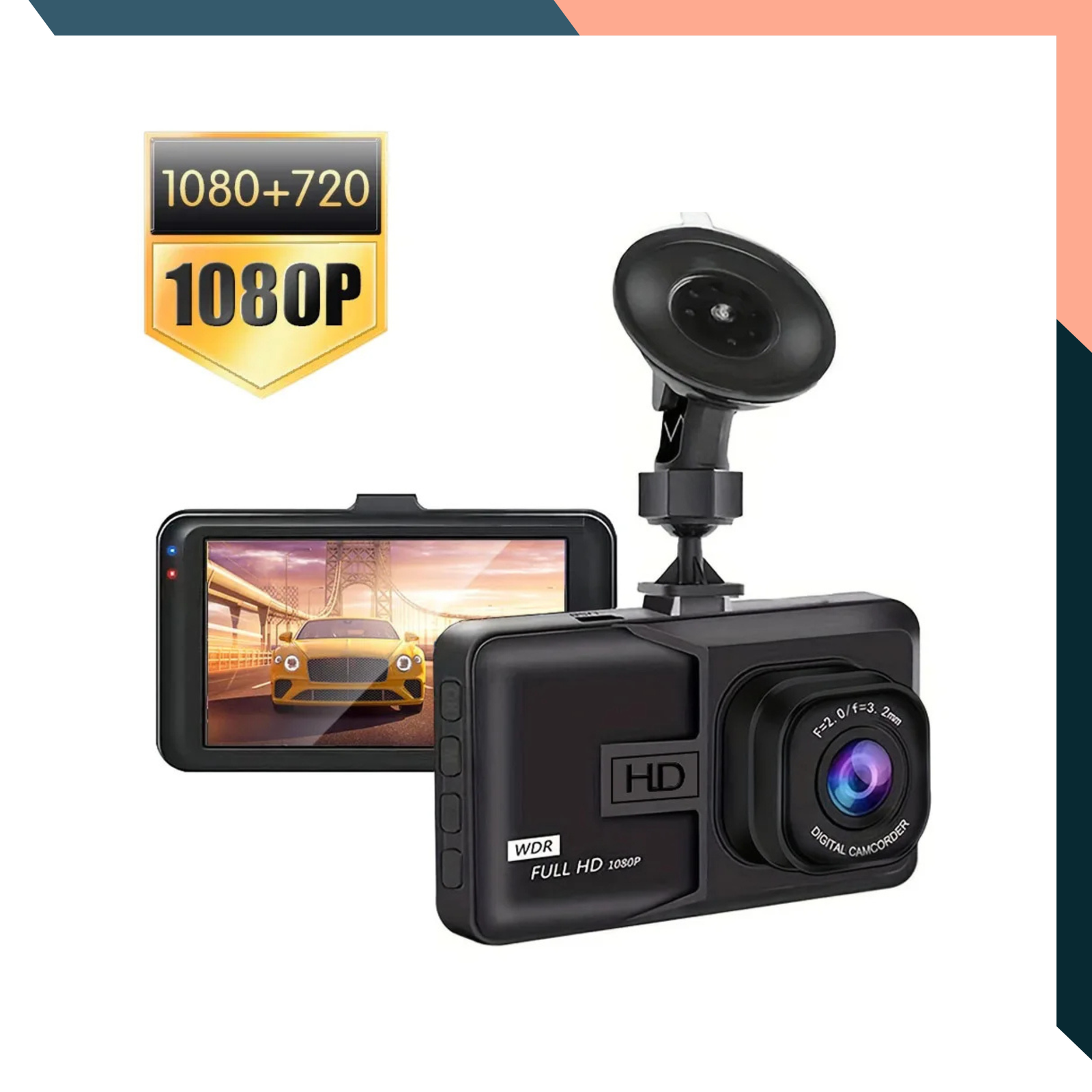 Car Recorder 1080P HD Dash Cam – High-Quality Car Video Recorder » PYC online