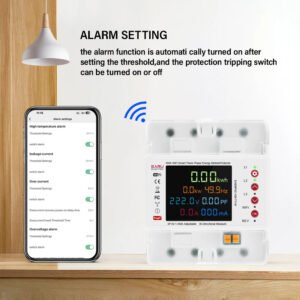 WiFi-enabled relay with LED indicators for quick status check