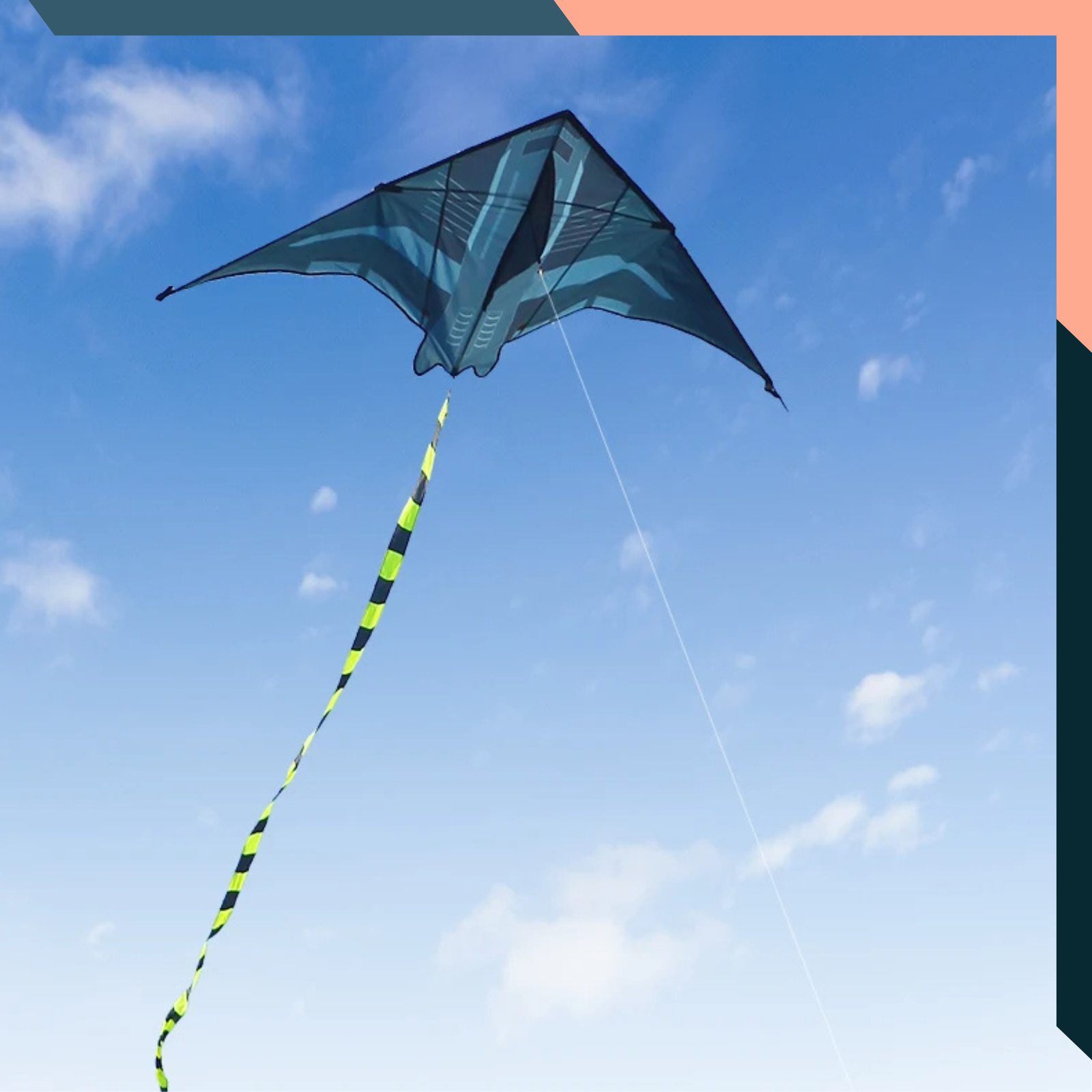 2m Aircraft Delta Kite for Adults, Perfect for Beach and Camping Activities