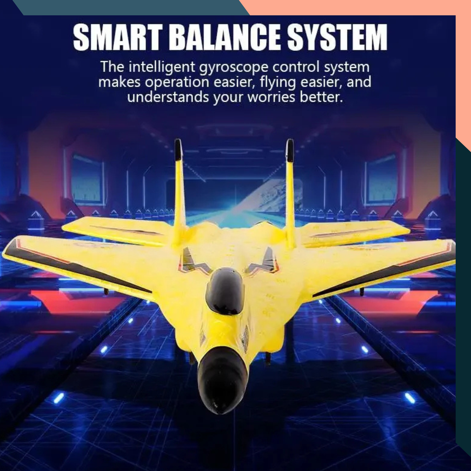 RC Glider Airplane P320 2.4GHz Remote Control Foam Plane 2CH