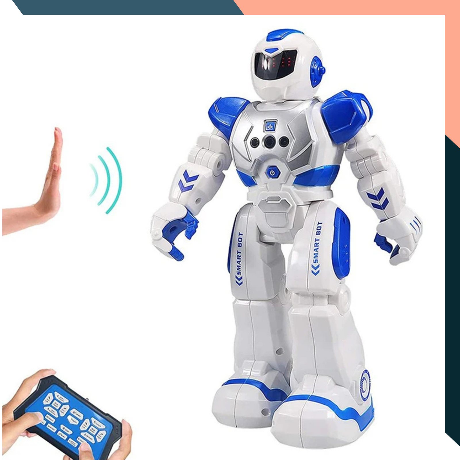 RC Robot Toy with Gesture Control Singing Dancing Programmable Actions
