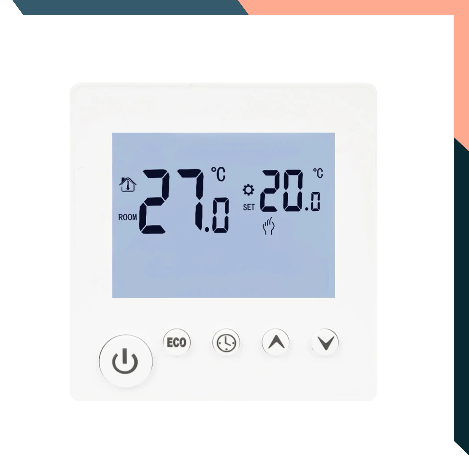 Digital Thermostat Underfloor Heating 3A 16A LCD Wall Mounted Controller