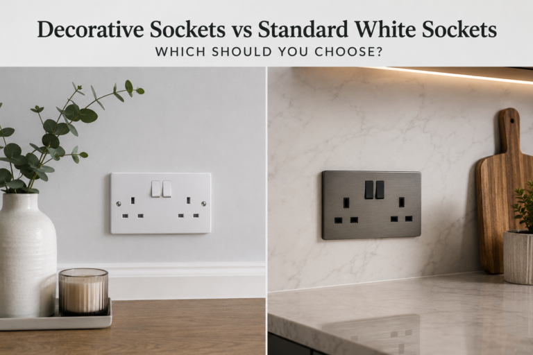Decorative vs standard wall sockets