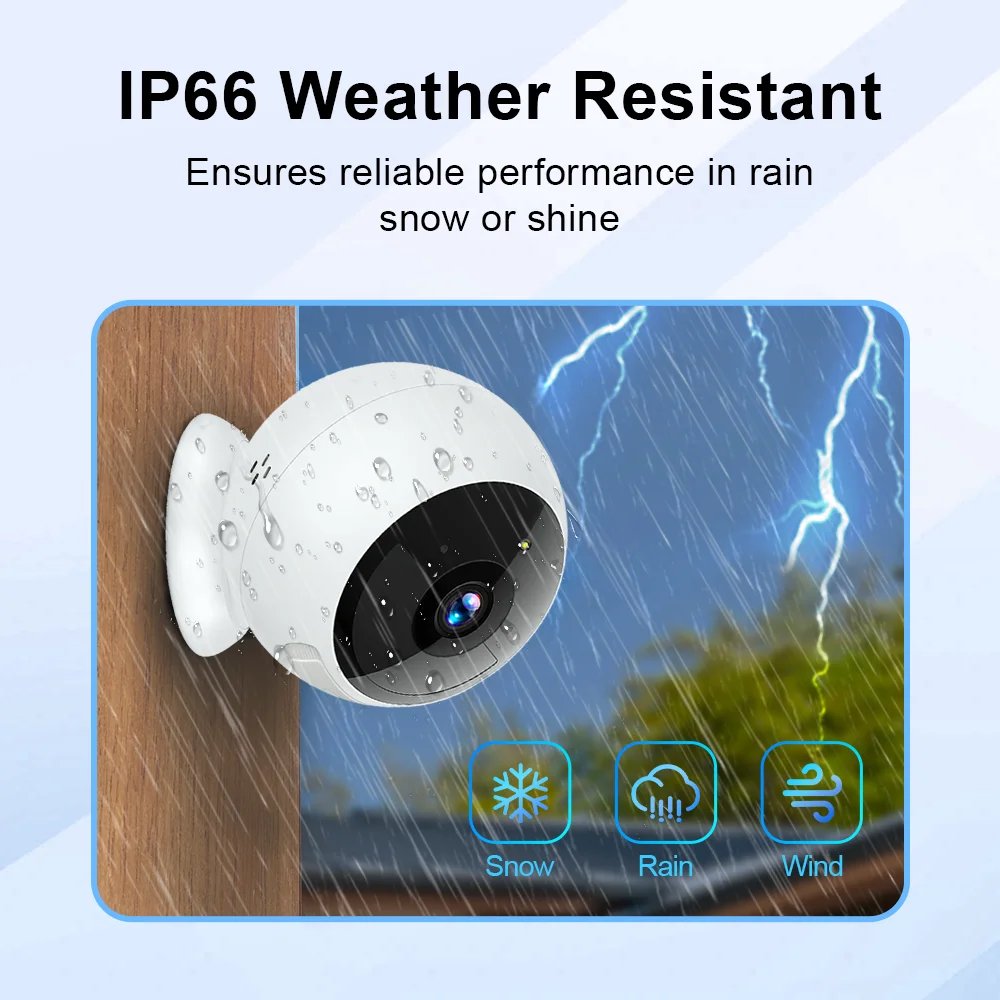 IP66 weather-resistant camera in rain snow and wind IP66 weather-resistant camera in rain snow and wind