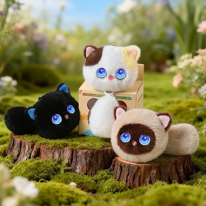 Black interactive AI cat toy option