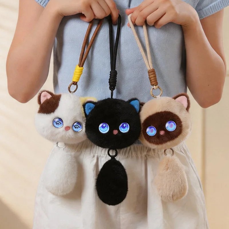 Colourful interactive AI cat toy option