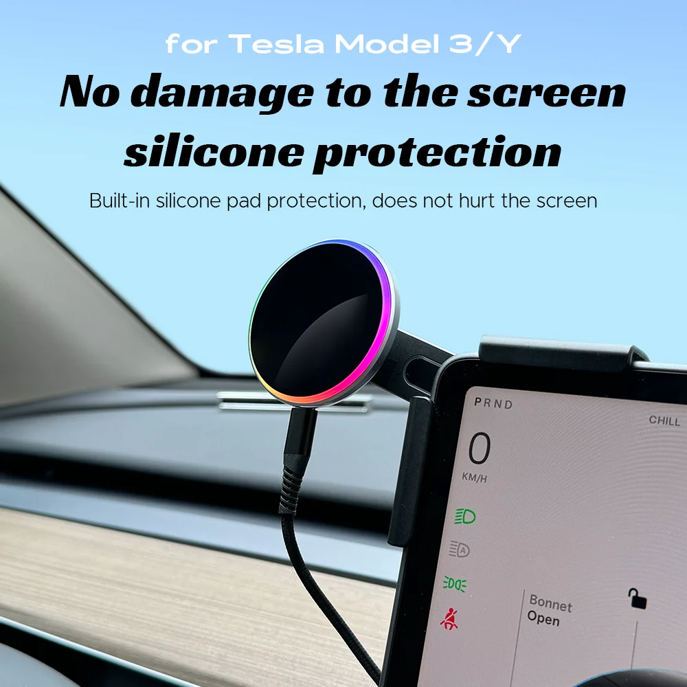 Adjustable magnetic phone holder in portrait position Adjustable magnetic phone holder in portrait position