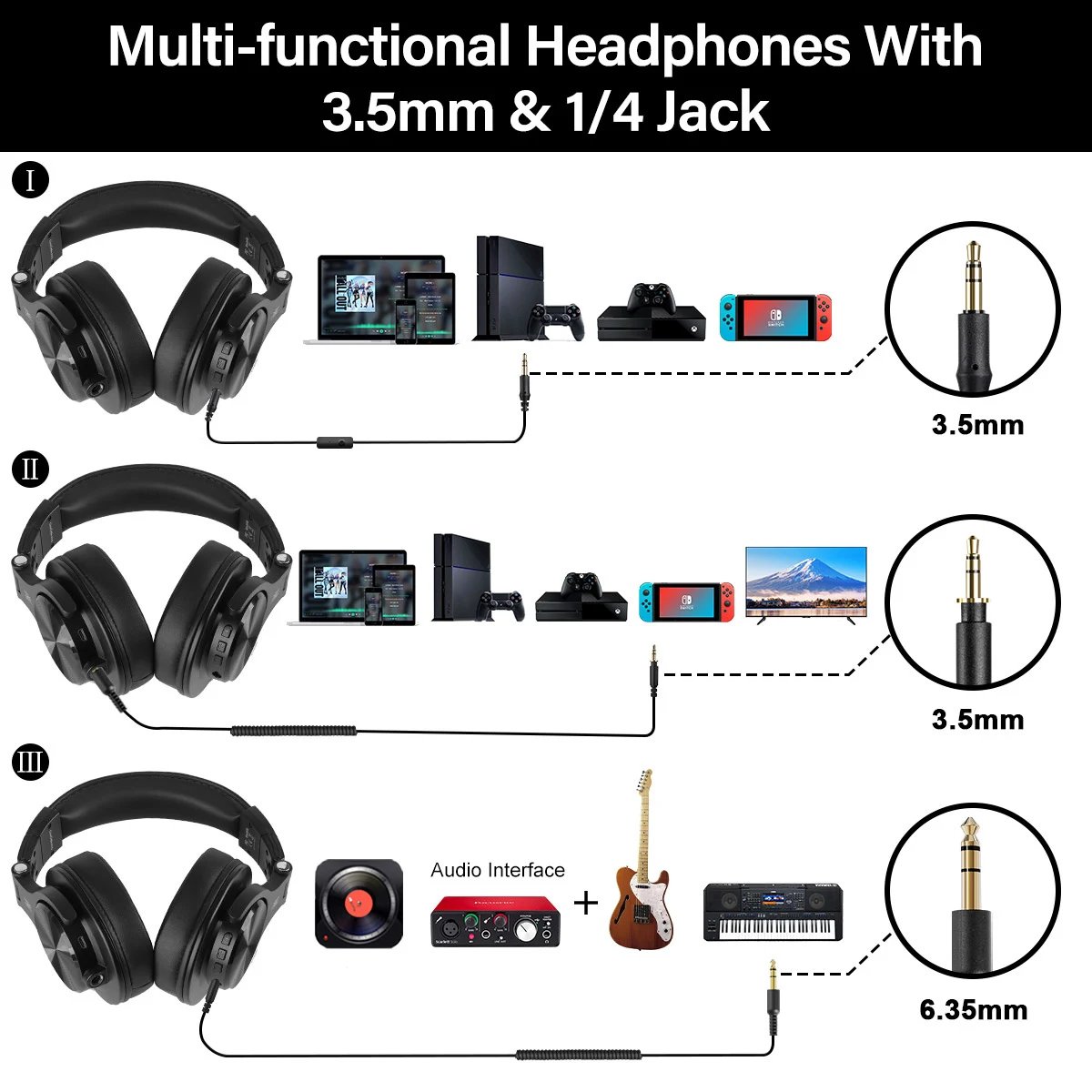 Wireless studio headphones colour options