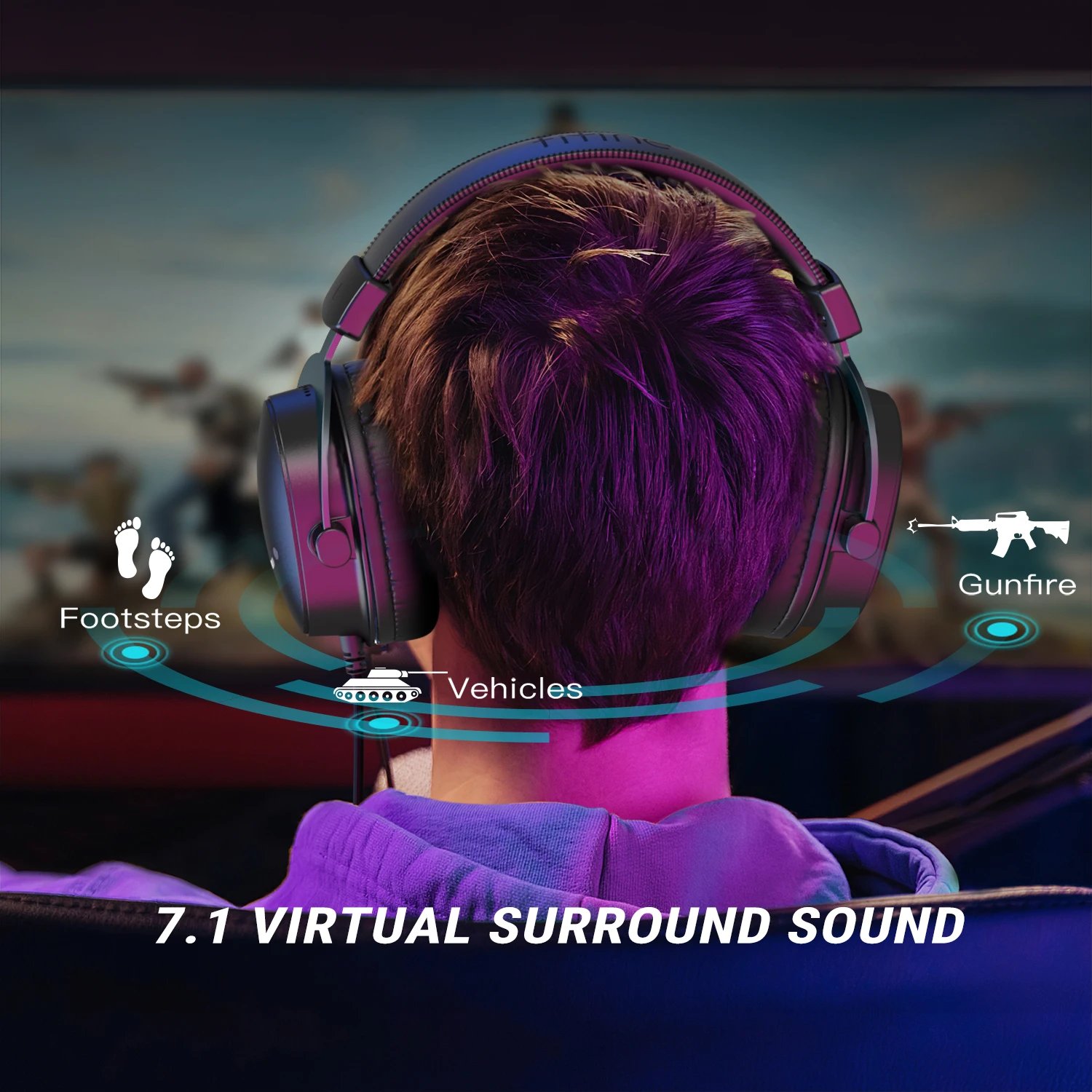 USB 7.1 surround sound controller