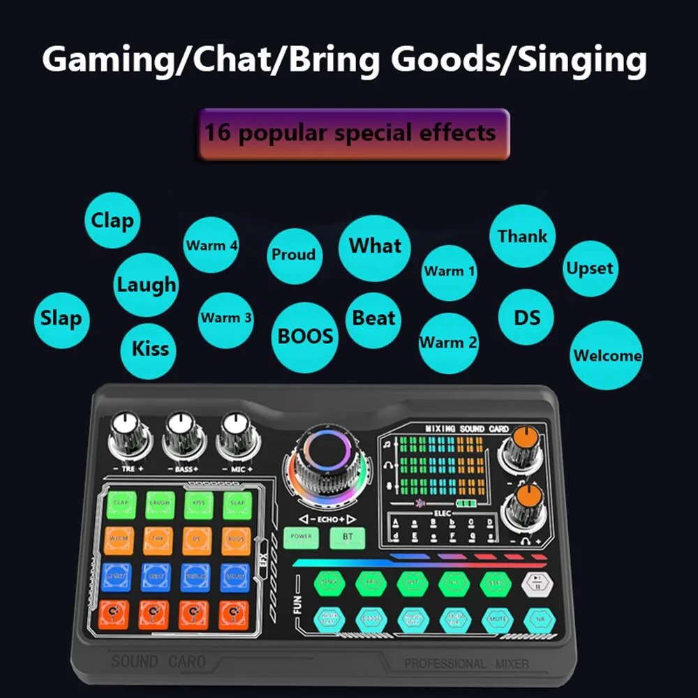 Cardioid microphone and sound card setup