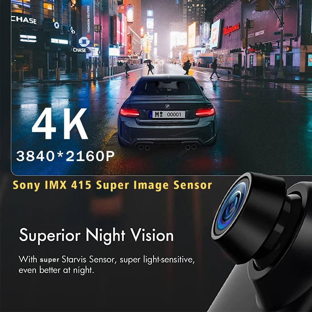 10-inch 4K mirror dash cam gallery image 2