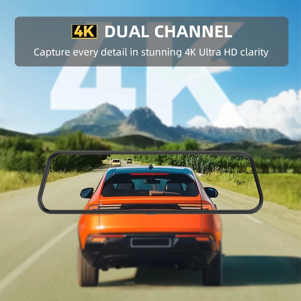 4K touchscreen dash cam gallery image 2