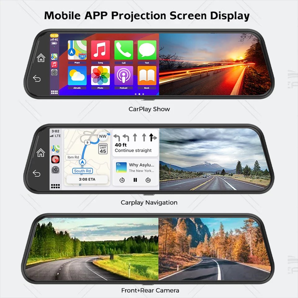 4K touchscreen dash cam gallery image 4