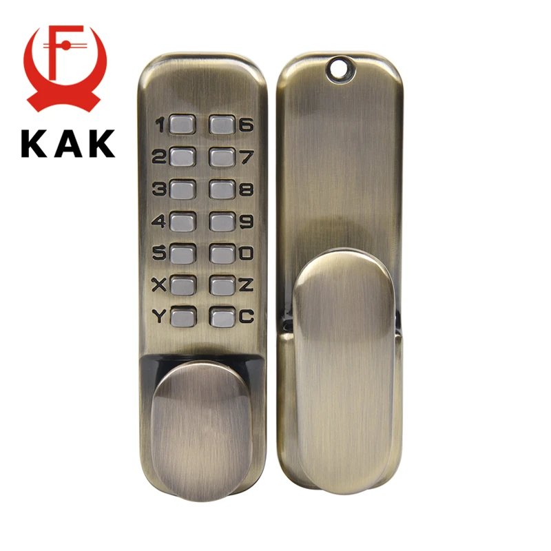 Mechanical keyless combination door lock gallery image 5