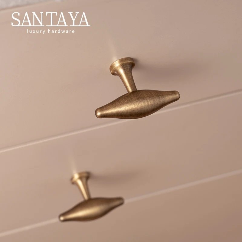 Antique brass cabinet handle and knob gallery image 4