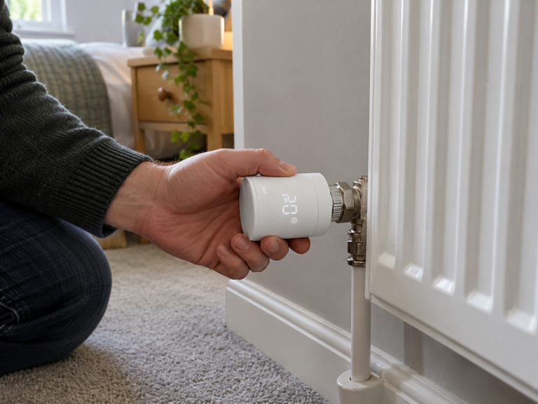 Adjusting a Smart Radiator Thermostat