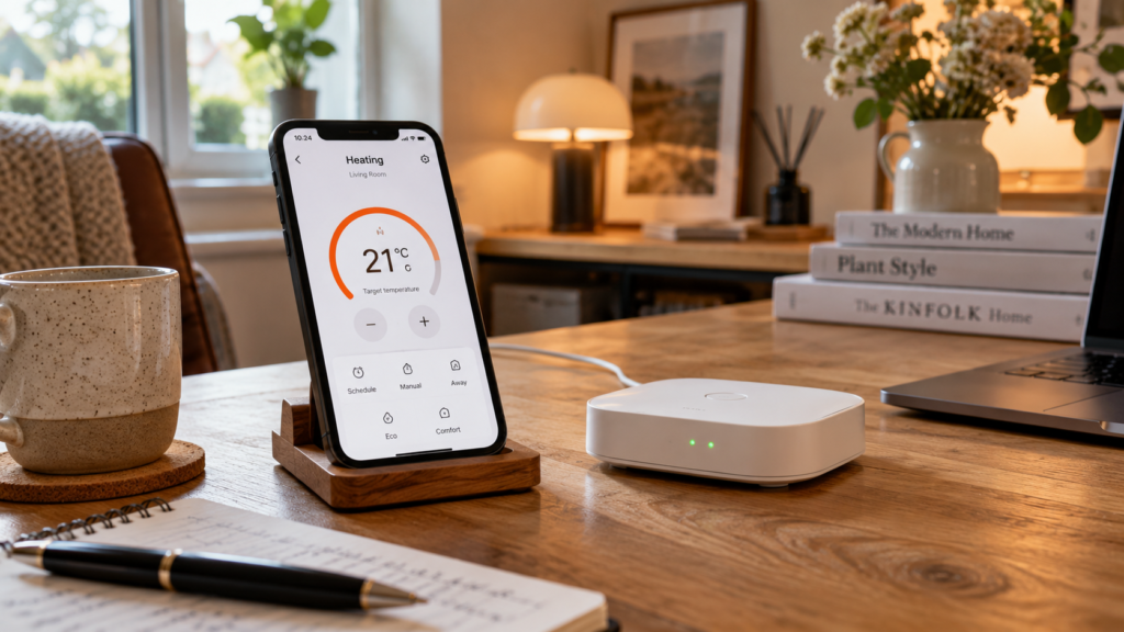 Cosy Smart Home Office Setup